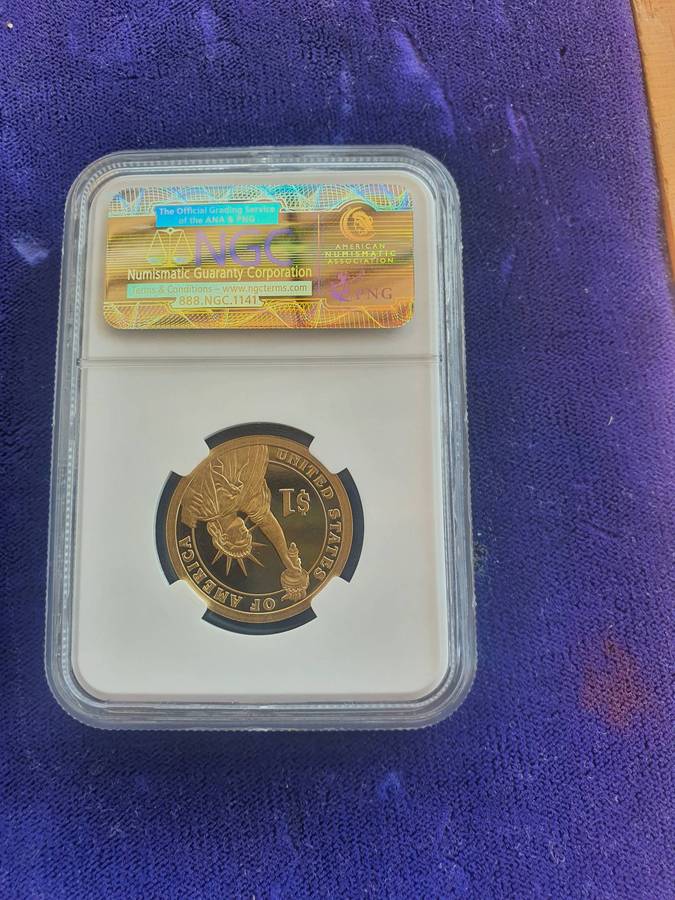 2010 14th President Franklin Pierce USA Dollar PF69UC