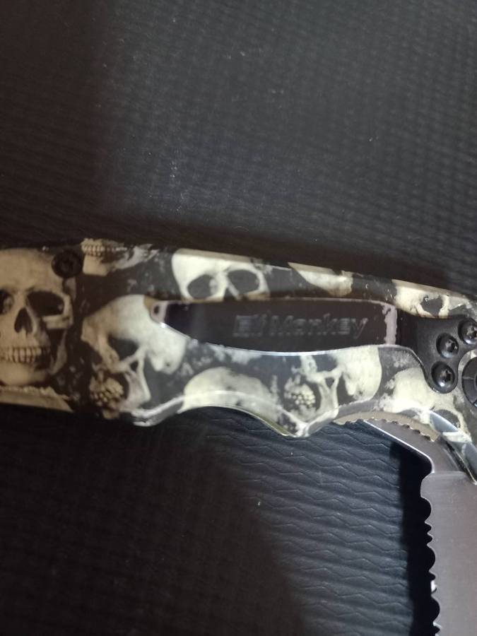 Columbia Elf Monkey Pocket Knife . Blade 10cm with belt clip