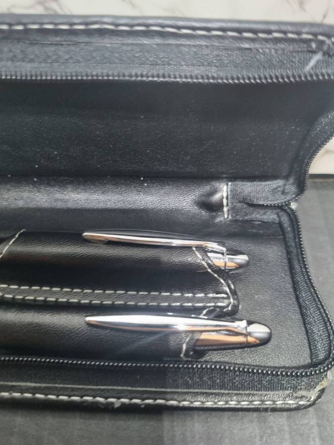 Hand Stitched  Pen and Pencil set. Looks Expensive
