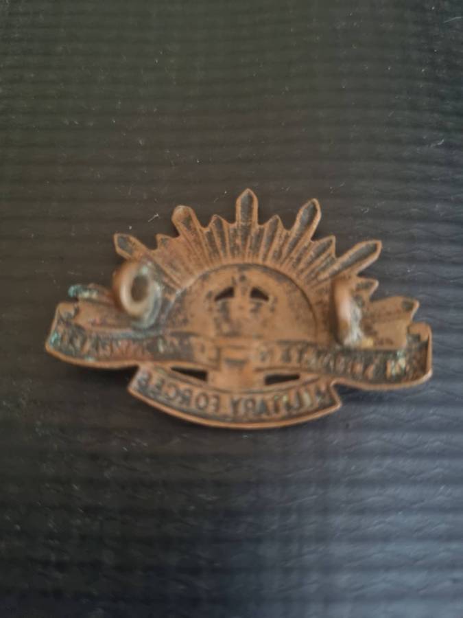 WW 1 Australian Commonwealth Military Forces Collar Badge