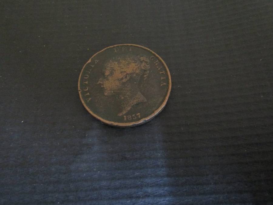 1857 UK Britain Penny