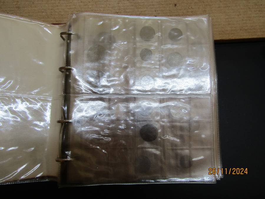 11 Pages Album of World coins with empty pages