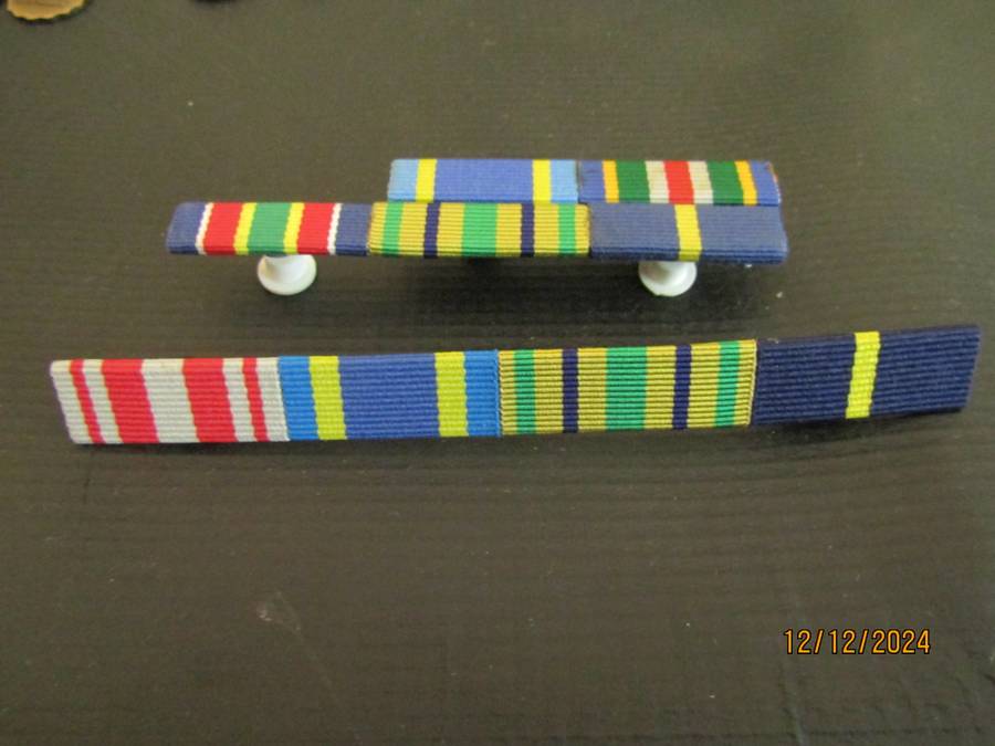 SANDF TIM Miniature Medal with Peace Support Bar and Medal Bars