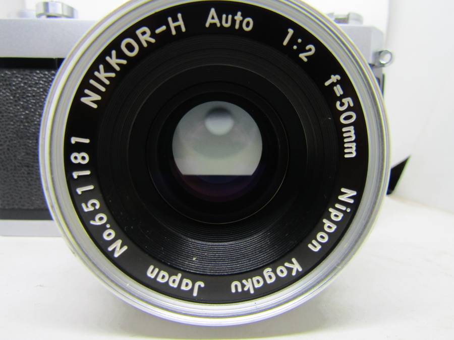 Nikon Nikkormat FTN 35mm Film SLR Camera Body with lens. Immaculate. Work