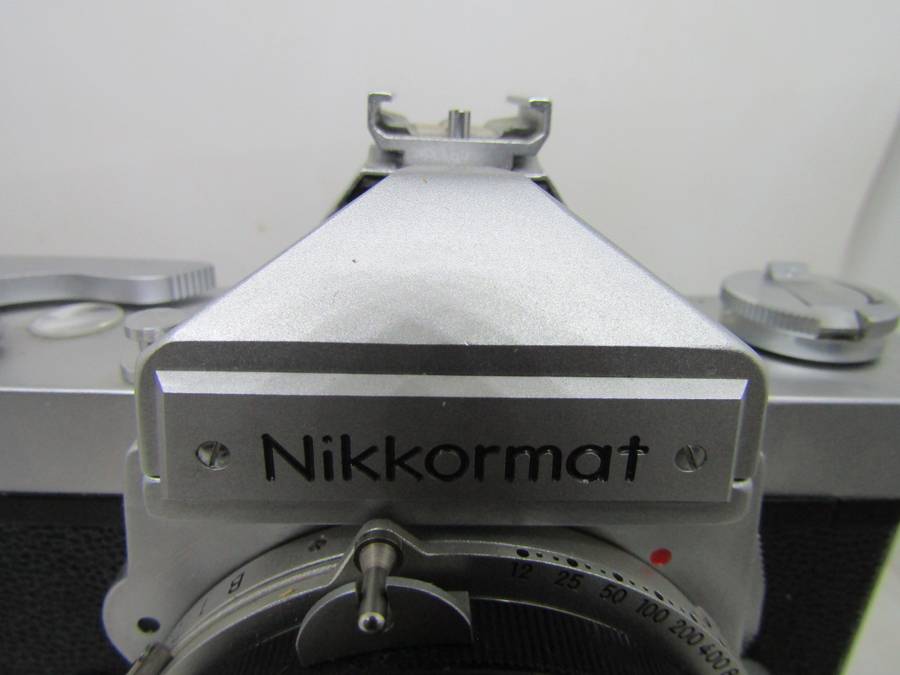 Nikon Nikkormat FTN 35mm Film SLR Camera Body with lens. Immaculate. Work