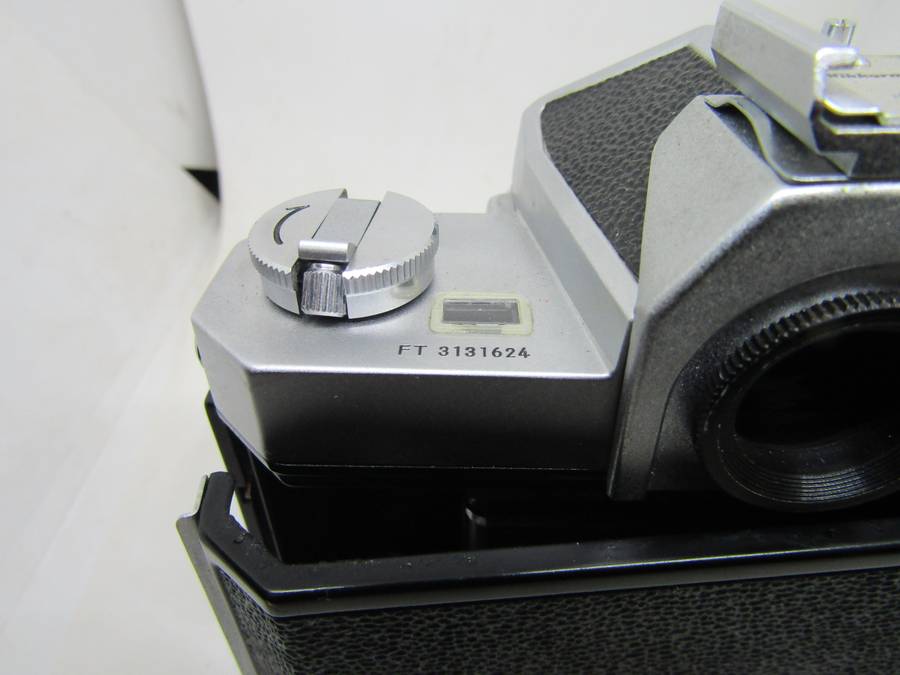 Nikon Nikkormat FTN 35mm Film SLR Camera Body with lens. Immaculate. Work