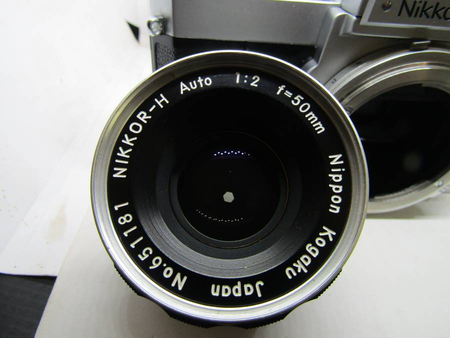 Nikon Nikkormat FTN 35mm Film SLR Camera Body with lens. Immaculate. Work
