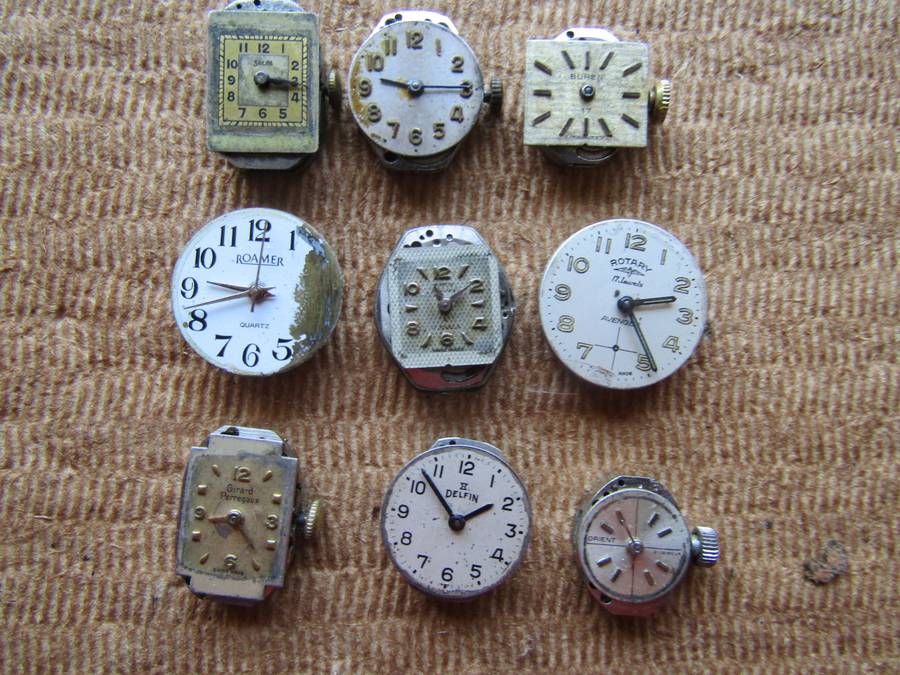 Girard Perregaux and Other High end  Women's wrist watches Rest Spares or Restoration