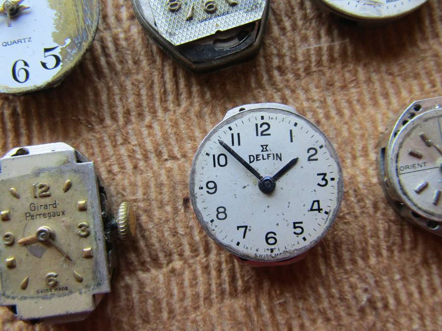 Girard Perregaux and Other High end  Women's wrist watches Rest Spares or Restoration