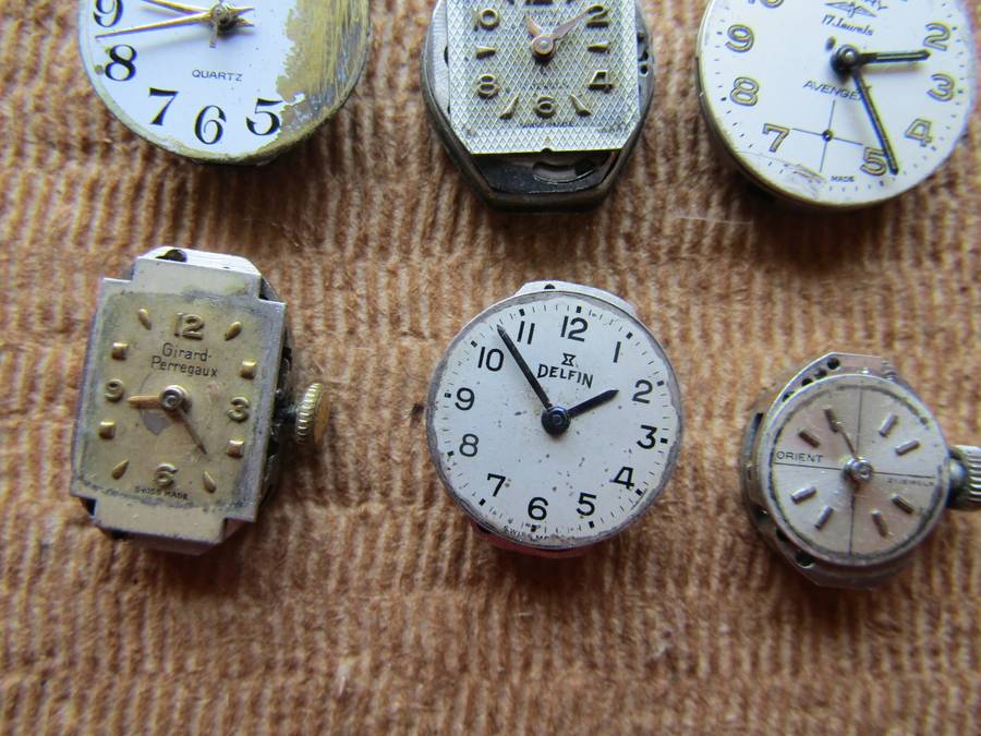 Girard Perregaux and Other High end  Women's wrist watches Rest Spares or Restoration