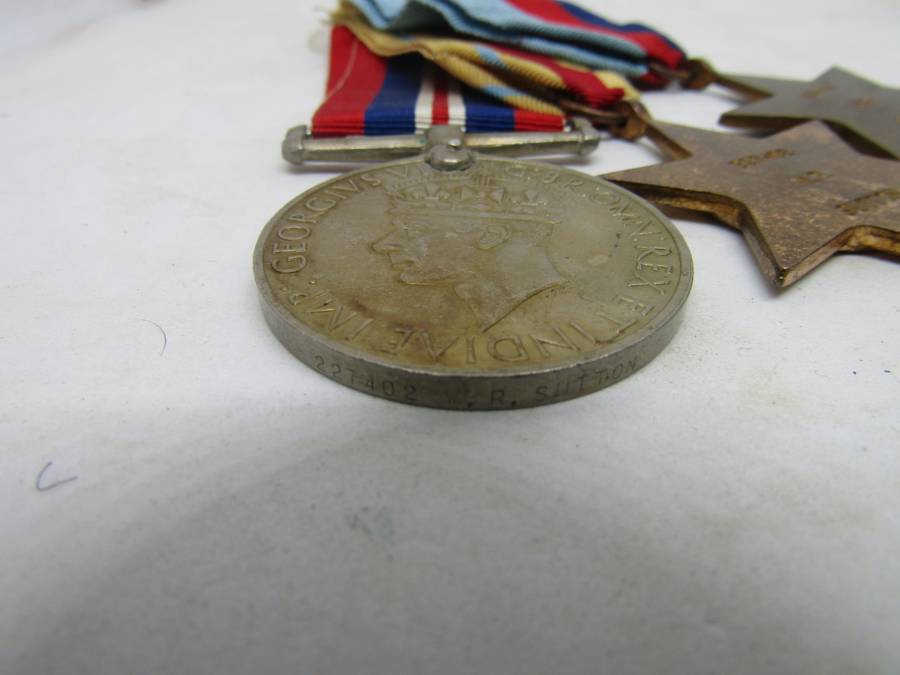 WW2 Trio of Medals To W.R. Sutton