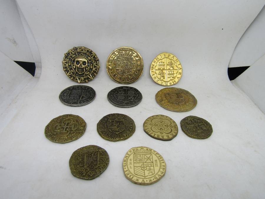 Pirates' of the Caribbean Movie memorabilia coins