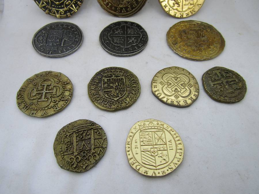 Pirates' of the Caribbean Movie memorabilia coins