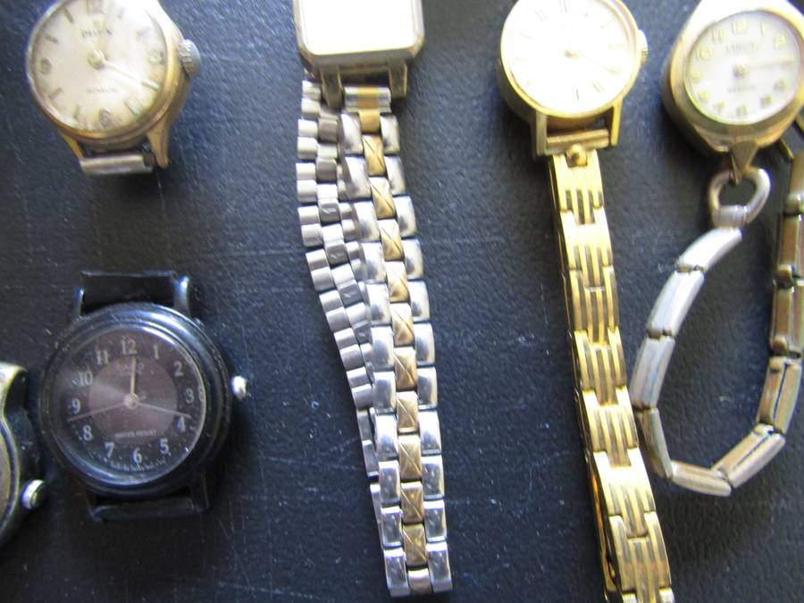 Various Women's Wrist Watches. Spares or restoration. Casio Buren Pulsar Delfin rotary