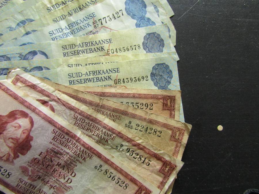 Various SA Banknotes different governors'