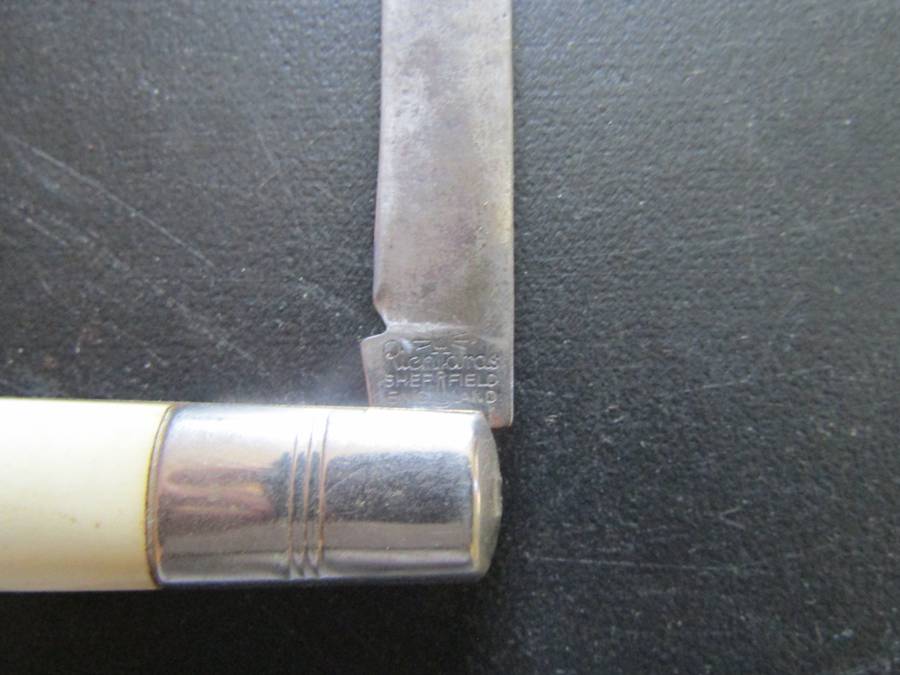 18 Cm Shefield Knife with Africa Motive Handel.