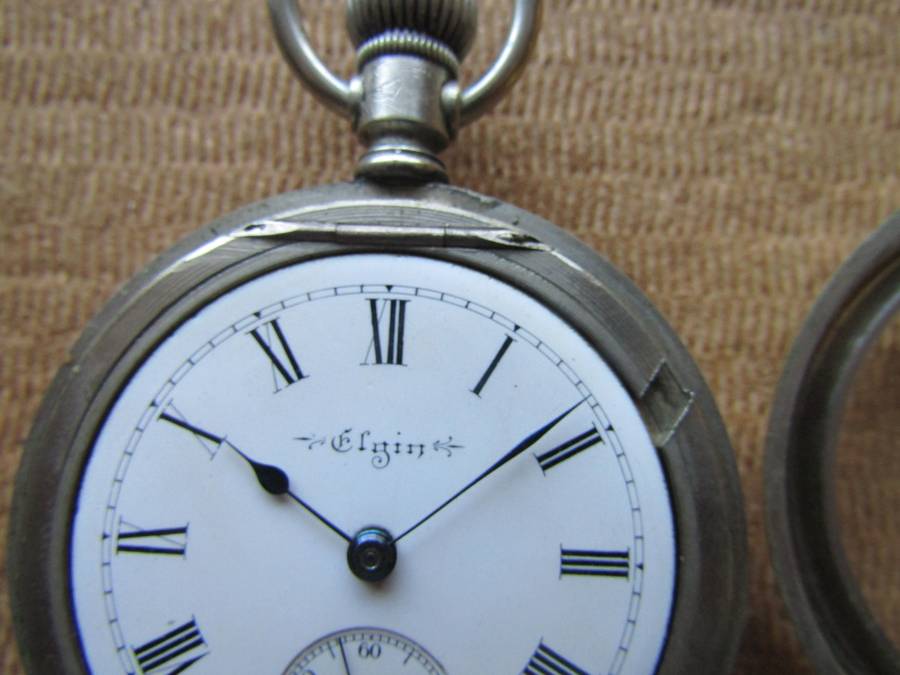Elgin American Pocket watch. Starts ticking and stops. Need service