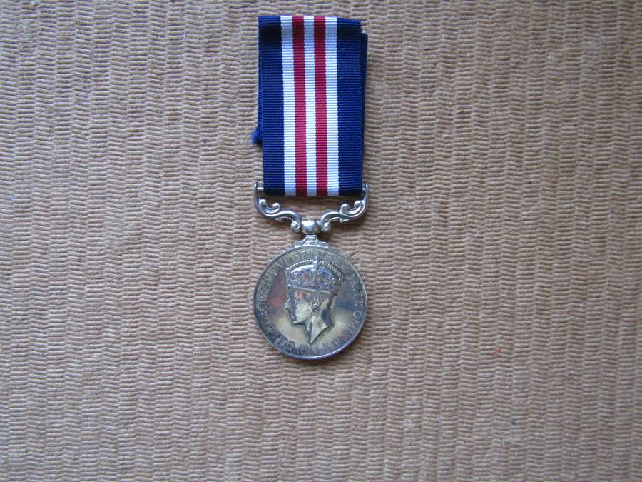 Bravery Medal . Sterling Silver . Its a Copy