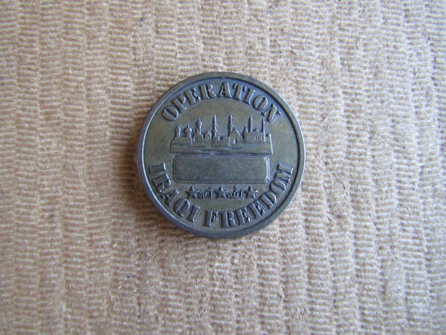US PSD Iraq Challenge Coin (A12)