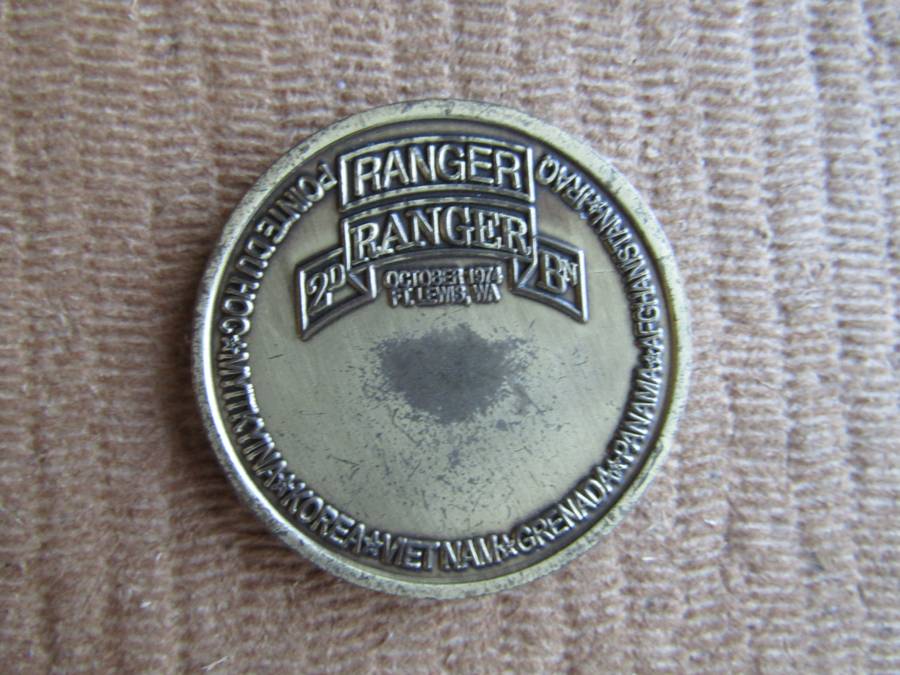 USA Rangers Challenge Coin (A43)