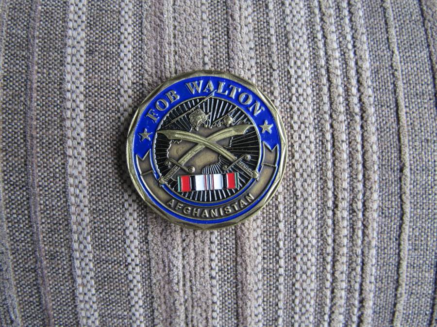 Induring Freedom Challenge Coin (A65)