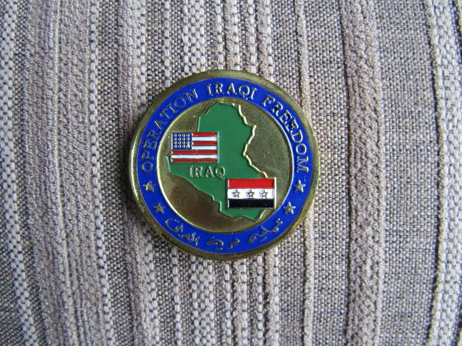 1st Calvary Division Challenge Coin (A75)