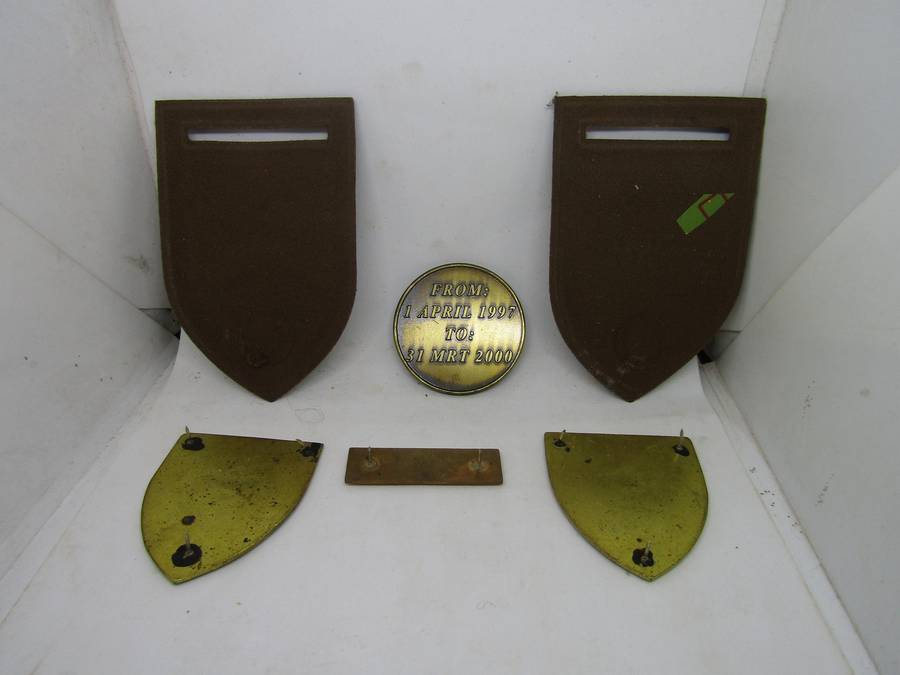SADF Signals Tuppers Flashes Balkie and Challenge coin lot