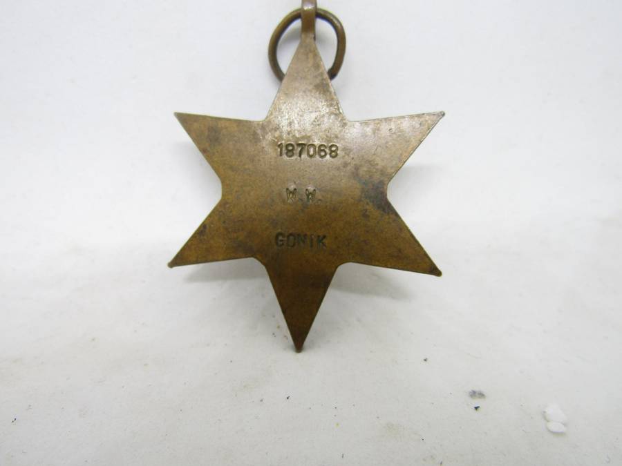 WW2 1939 to 1945 Star to  WW Gonik
