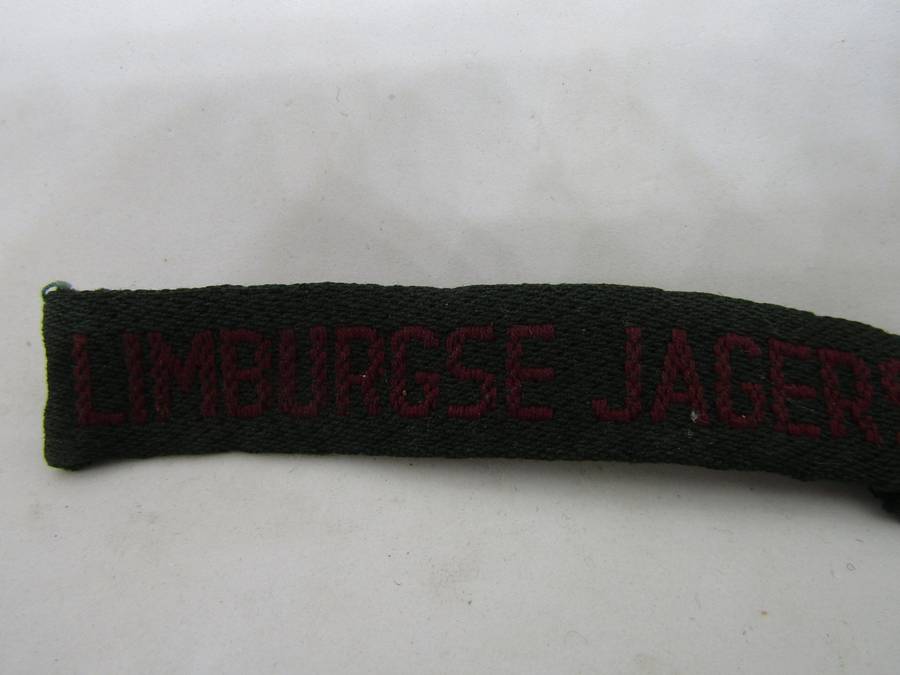 Netherland Limburgse Jagers shoulder title 6.5cm long