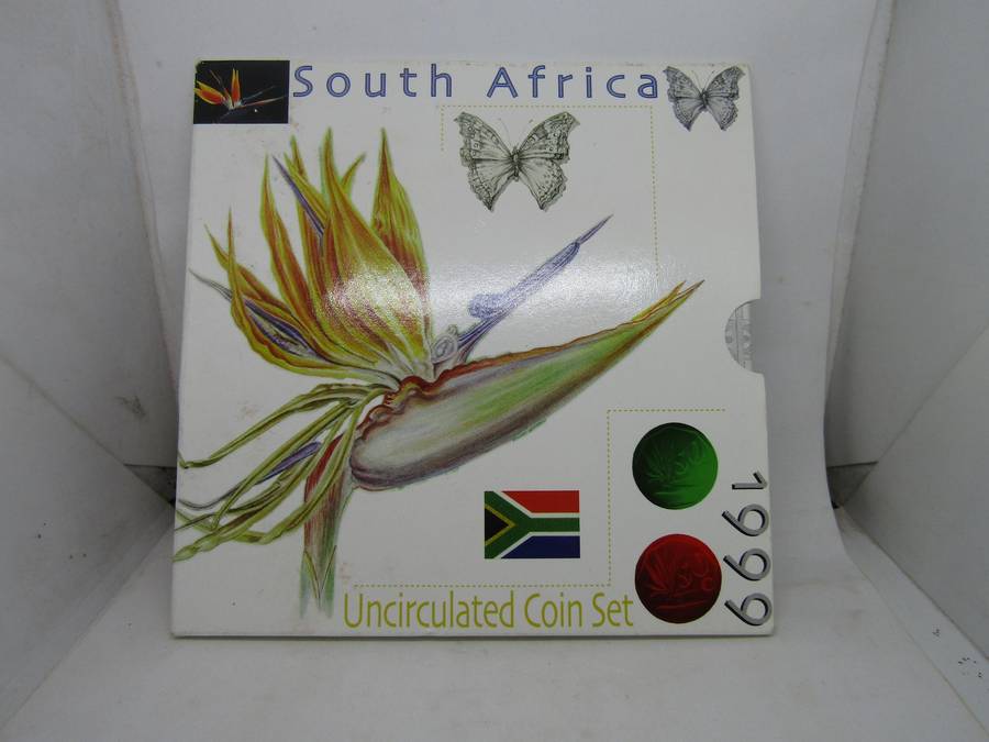 1996 South African Unc Set. Cardboard Type