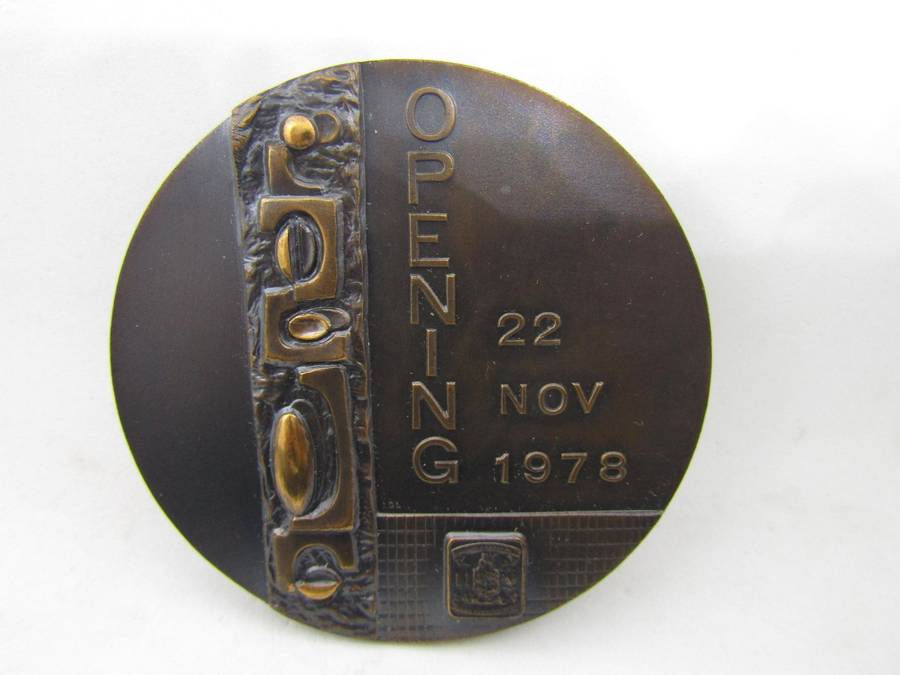Large Bronze Medal to The Opening of the SA Mint 1978 in SA Mint Box