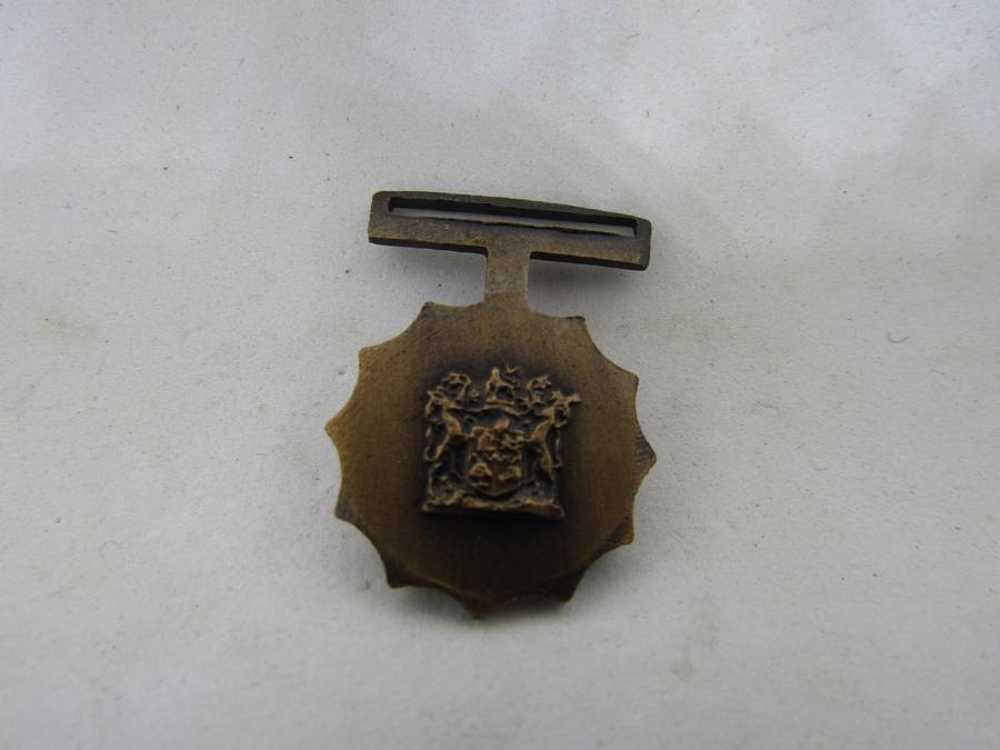 SADF MMM Miniature Medal (Blank)