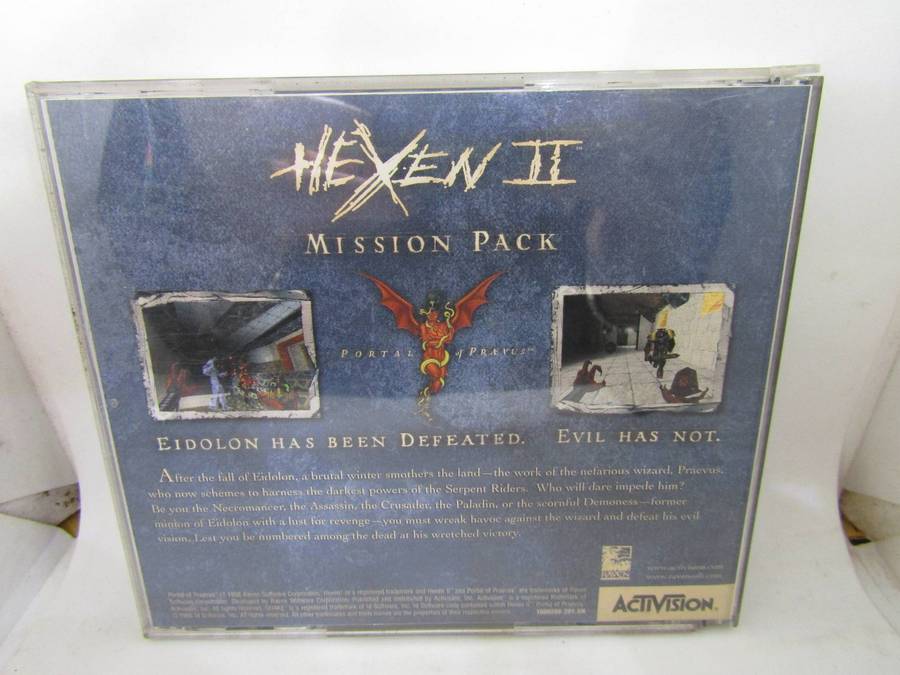 Hexen 11 mission Pack Portal of Praevus by Activision