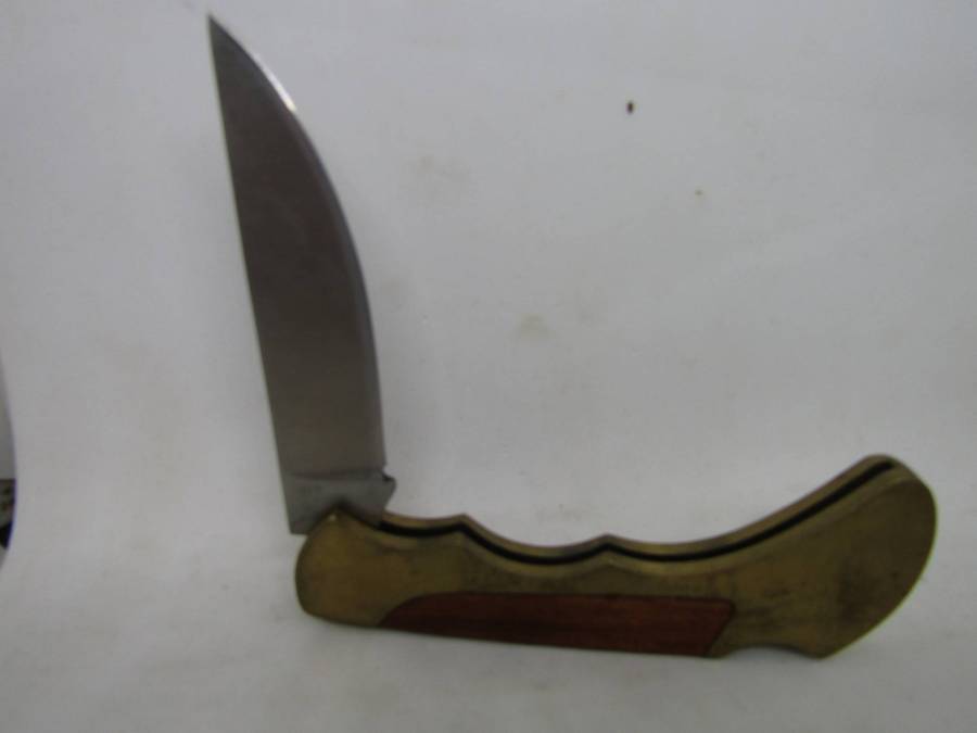 Stainless Steel Pocket Knive 8 cm. Heavy