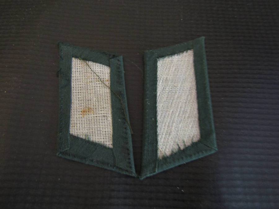 East German Police Collar tabs