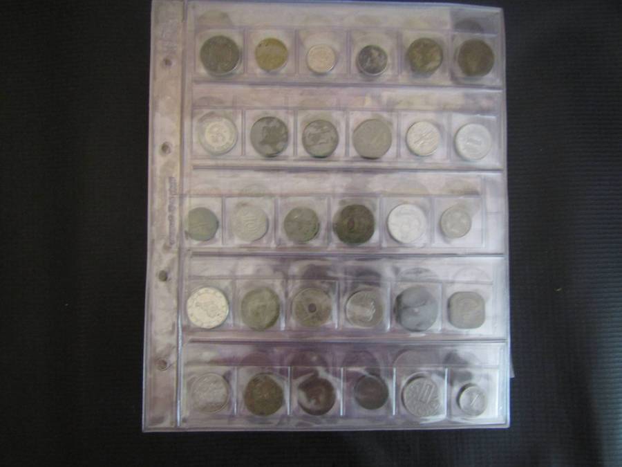 17 Pages of World and SA Coins