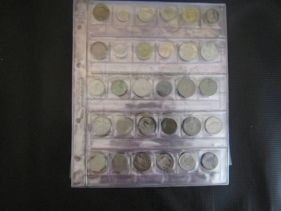 17 Pages of World and SA Coins