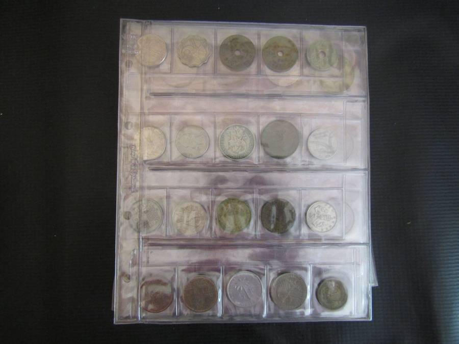 17 Pages of World and SA Coins