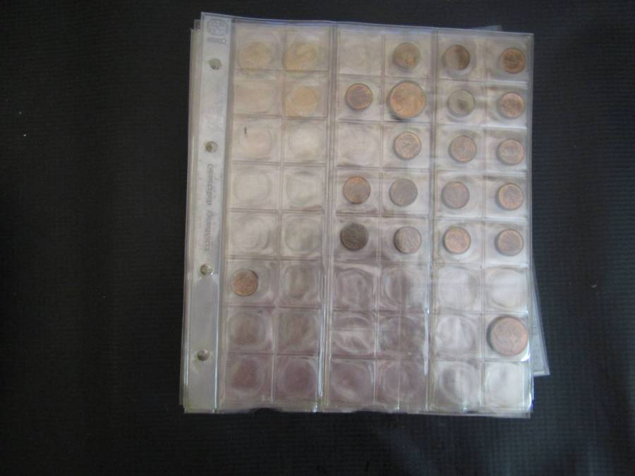 17 Pages of World and SA Coins