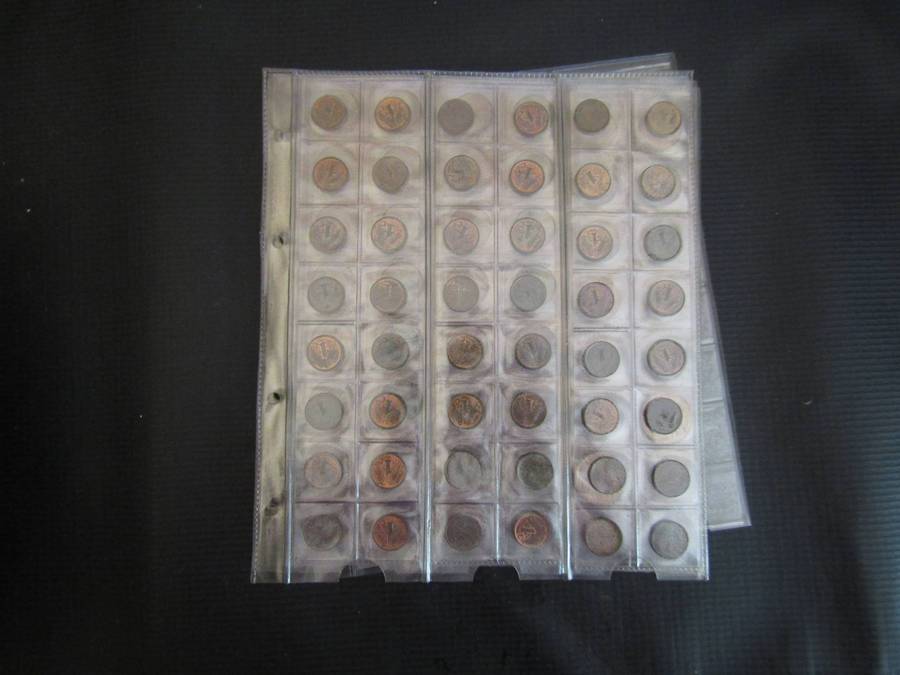 17 Pages of World and SA Coins