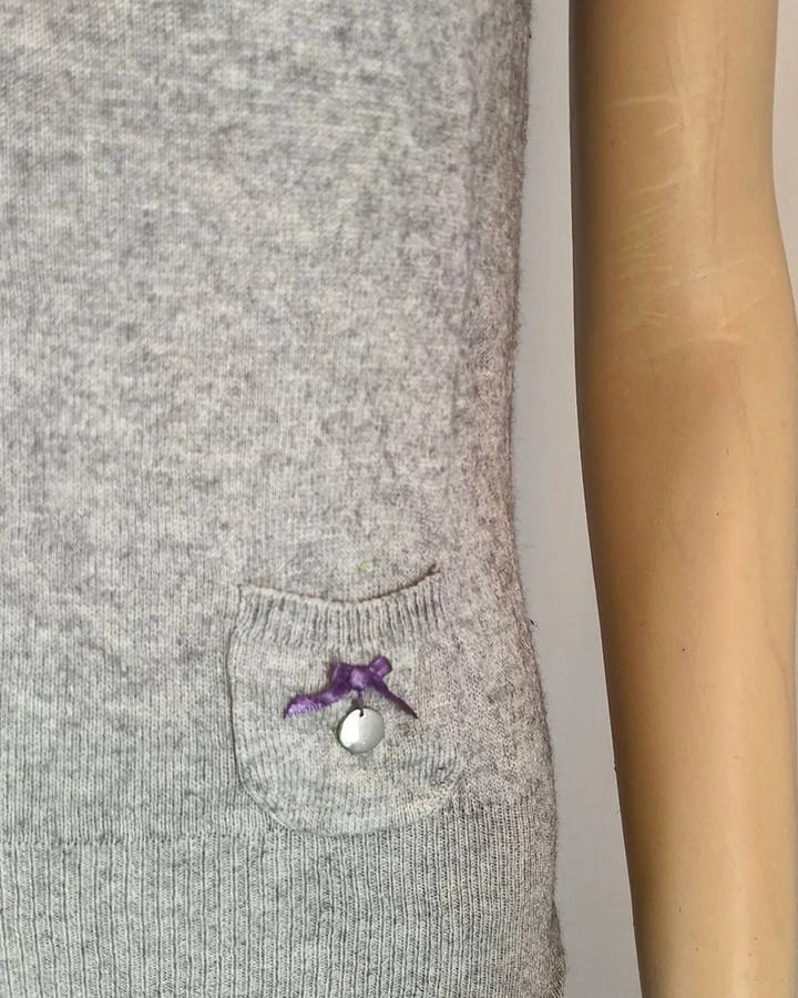 Grey Top size 10