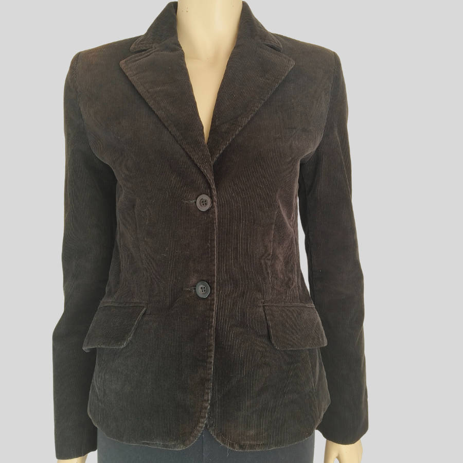 Black Corduroy Blazer size 10/34