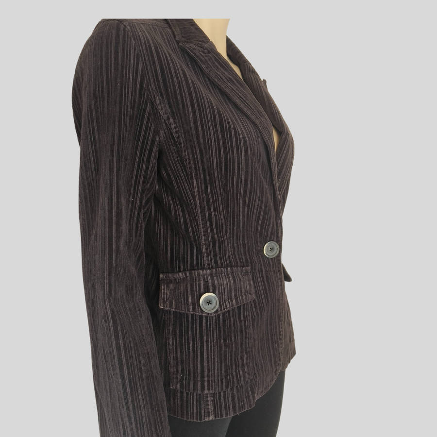Dark Purple Corduroy Jacket size 10
