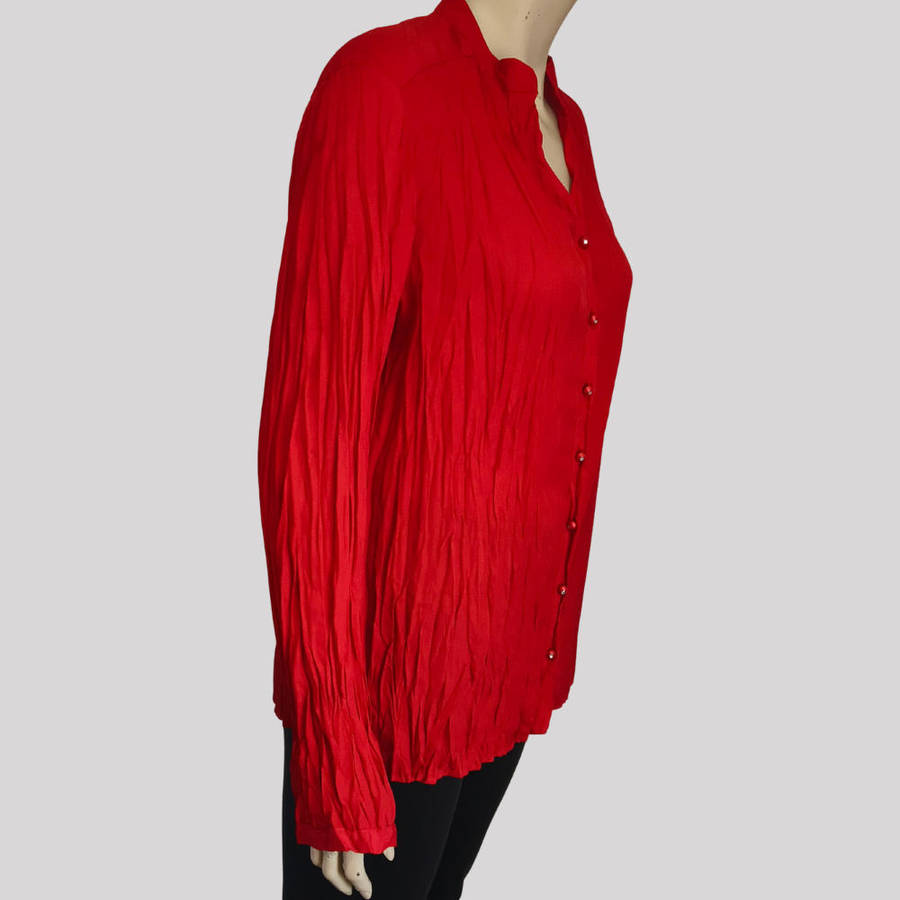 Red Blouse size 18 Woolworths