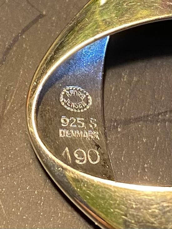 Georg Jensen Sterling Silver Henning Koppel Earrings No 190.