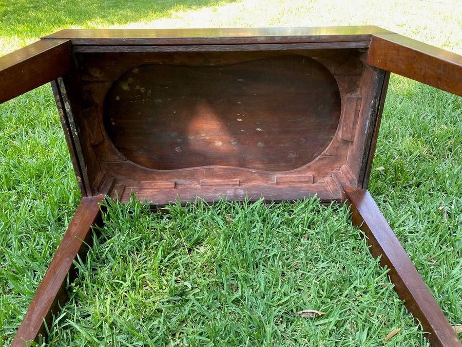 Georgian Mahogany Baby Bath Or Bidet Stand