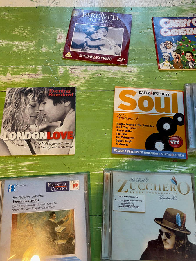 CD AND DVD COLLECTION