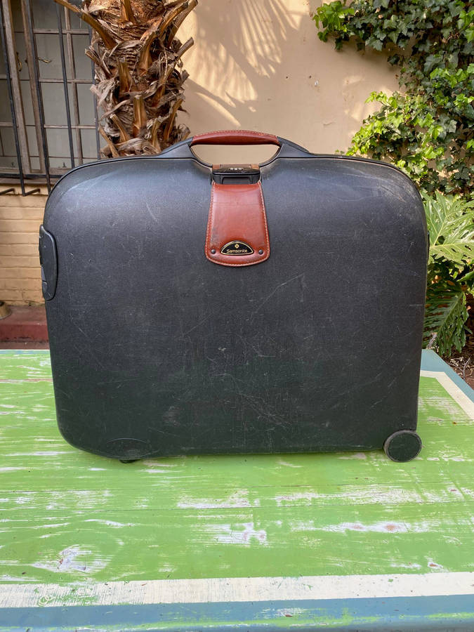 Vintage Samsonite Hard Shell Suitcase