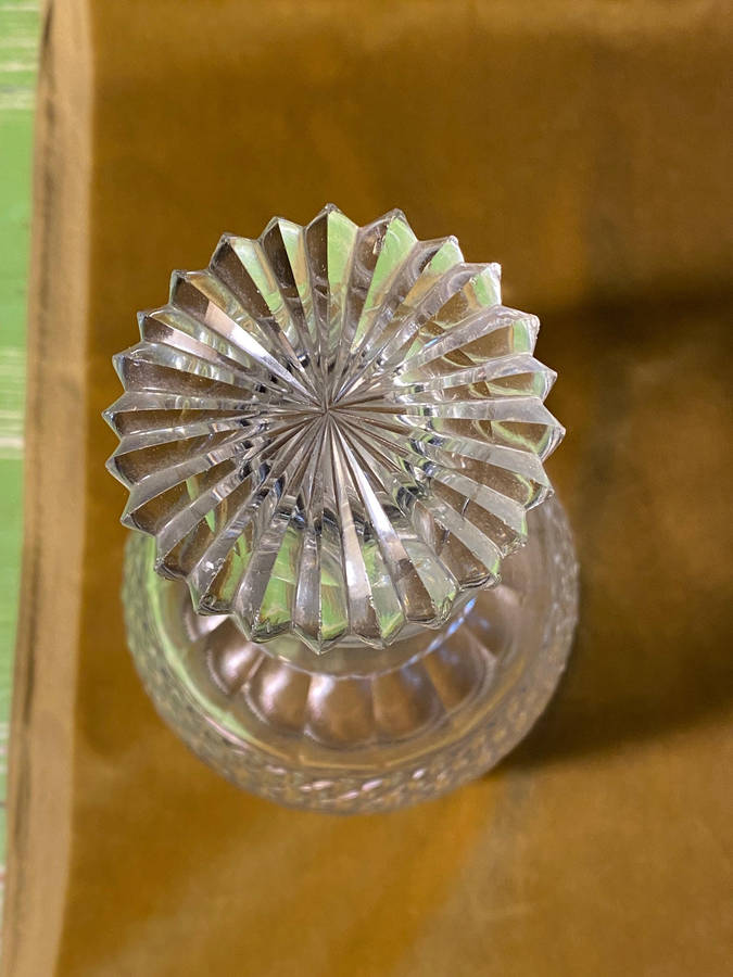 Antique Cut-Glass Decanter