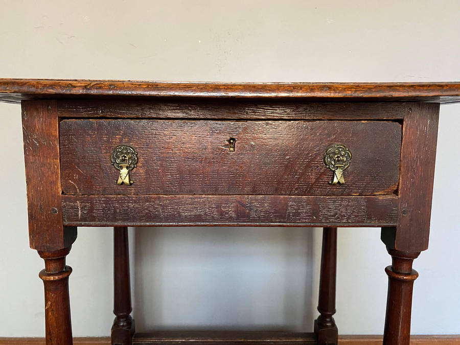 17th century Oak Side Table